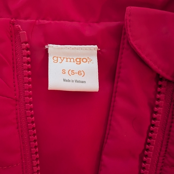 Gymgo By Gymboree Girls Pink Sleeveless Vest with Patterned Sides Size (5-6) - Picture 8 of 8